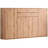 Venda Highboard, Buche, Kunststoff, 8 Fächer, 2 Schublade(n) Schubladen, 180x116x40 cm, Goldenes M, individuell planbar, Beimöbel erhältlich, stehend, in verschiedenen Holzdekoren erhältlich, Wohnzimmer, Kommoden & Sideboards, Highboards