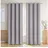 Blumtal Verdunklungsvorhang Ösen 140 x 145 cm Grau 2 St.