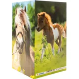 Herma Stiftehalter Karton 8 x 8 x 13,5 cm Pferdewiese
