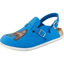Birkenstock Kay Superlauf, Birko-Flor, Dog Blue, schmal, Größe 39