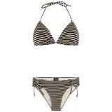 Protest Triangel-Bikini Damen Schwarz/Weiß 38