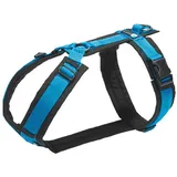 AnnyX Brustgeschirr Fun L schwarz/blau