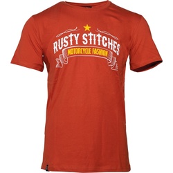 Rusty Stitches Motorcycle Fashion T-shirt, rood, M Voorman