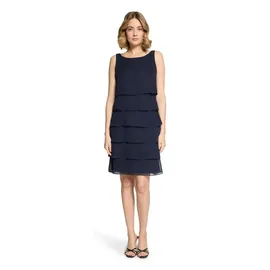 Vera Mont Cocktailkleid Volant Blau 36
