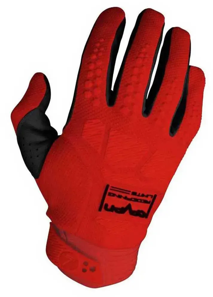 Seven Rival Ascent Offroad-handschuhe - Fluor Red - S - Short