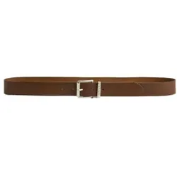 Gant für Herren. 9940157 Brauner Logo-Ledergürtel (95 cm), Lässig, Klassisch