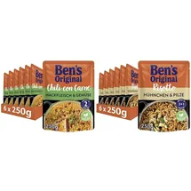 Ben's Original Bens-Original Fertiggericht Chili con Carne, Hackfleisch und Gemüse, 250g,