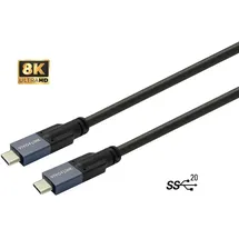 Vivolink USB-C to USB-C Cable 7.5m (7.50 m, USB 3.2 Gen 2), USB Kabel
