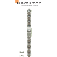 Hamilton Metall Khaki Quartz Band-set Edelstahl H695.722.100 - silber