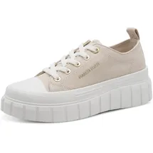 Marco Tozzi Schnürer Damen Weite 39 Beige