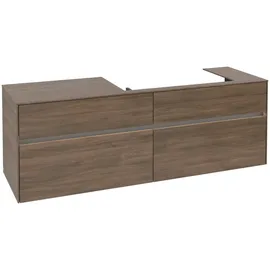 Villeroy & Boch V&B Waschtischunterschrank Collaro 160x54,8x50cm, WT r, LED 12W, Ariz. Oa