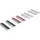 BGS Schraubstock-Schutzbacken-Satz Aluminium 125 mm 8 teilig