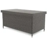 di volio Gartenbox NARO Auflagenbox Kissenbox Grau Wasserdicht 119x54x59 - Grau