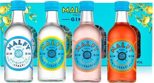 Malfy Gin Miniaturen-Probierset