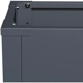 Westmann Talus Pflanzkübel 100 x 25 x 52 cm Anthrazit