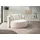 LeGer Home by Lena Gercke XXL-Sessel Isalie Samt 153 x 98 x 145 cm Beige mit Hocker