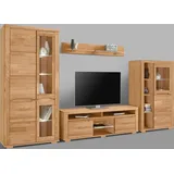 Home Affaire Wohnwand »Denis«, (Set, 4 St.), teilmassives Holz, braun