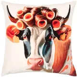 PAD Dekokissen Farm Cow 45 x 45 cm Mehrfarbig