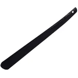 Kaps Hochwertiger Schuhlöffel aus Edelstahl für Männer und Frauen – farbig in langer Ausführung – Schuhanzieher aus hochwertigem Metall – in vielen Farben erhältlich (Schwarz) - 41 cm - 16.20 inch