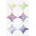 Folia Adventskalender Sticker STARS GOLD 2023