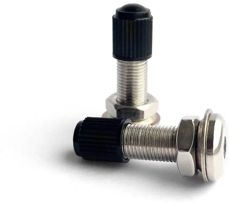 X-GRIP Blowout-Reifenventile - schwarz, 2 Stück