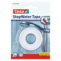 Tesa Dichtungsband StopWater wasserfest 12 m x 12 mm weiß