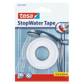 Tesa Dichtungsband StopWater wasserfest 12 m x 12 mm weiß