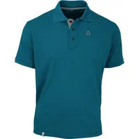 Maul Ares II - 1/2 Polohemd PETROL BLUE