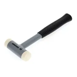 Rückschlagfreier Schonhammer, ø35mm, Stahlrohrstiel, Austauschbare Köpfe