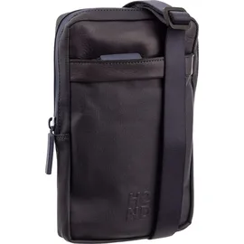 h2nd CityLights CL.14275 Umhängetasche Leder/Canvas Navy