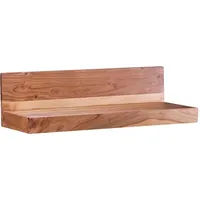 Wohnling Wandregal Mumbai 60 x 17 x 23 cm Braun