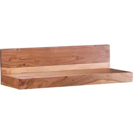 Wohnling Wandregal Mumbai 60 x 17 x 23 cm Braun