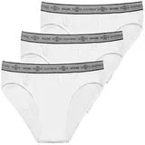 haasis bodywear Slip weiß XL 3er Pack