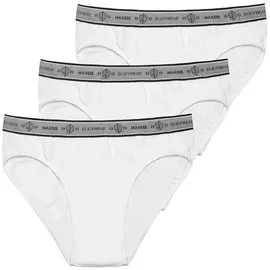 haasis bodywear Slip weiß XL 3er Pack