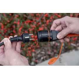 Unitec Verlängerungskabel 10 m H07BQ-F3G1,5, max. 3600W, orange, IP44