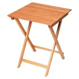 Merxx Porto Klapptisch 60 x 60 x 74 cm braun