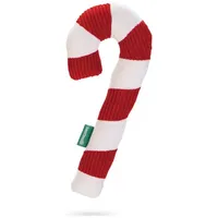 beeztees Plüsch-Zuckerstange für Hunde, Plüschtier, Weihnachtsspielzeug, 33 cm