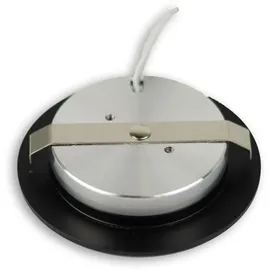 ISOLED Möbeleinbaustrahler Mini AMP 3 rund schwarz