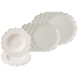 Villeroy & Boch Toy's Delight Royal Classic Teller-Set 12 teilig Weiß