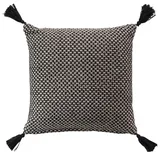 Douceur d'intérieur Dekokissen 40 x 40 cm Schwarz