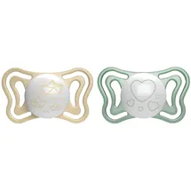Chicco Beruhigungssauger Light Lumi, 2 Stück, 2-6 m