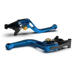 LSL Kupplungshebel BOW L66R, kurz, blau/gold, gold