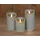 coen bakker LED Kerze 10 cm 12,5 cm 15 cm grau