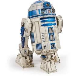 Spin Master 4D Build - Star Wars R2-D2 - detailreicher 3D-Modellbausatz aus hoch