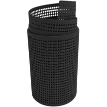 zaun|zu® Sichtschutzstreifen 2,55 m Anthrazit Metall 2 St.