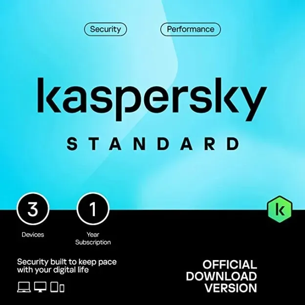 Kaspersky Standard  | 3 PC | Jahreslizenz | Windows | Nachfolger von Kaspersky Antivirus