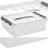 Q-Line Aufbewahrungsbox 40 x 30 x 11 cm 6-tlg. transparent/silber