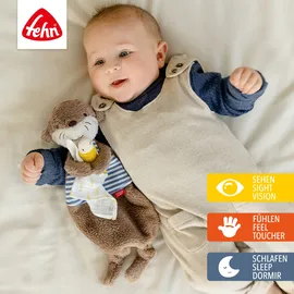 Fehn Schmusetuch Otter Theo 36 cm Braun