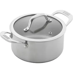 KUHN RIKON Kochtopf ALLROUND mit Glasdeckel 18 cm 2,3 Liter INDUKTION