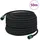 vidaXL Tropfschlauch 50 m Schwarz